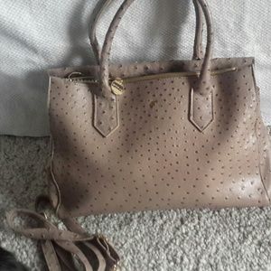 Gunas vegan Koko satchel/tote in Taupe